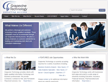 Tablet Screenshot of grapevinetechnology.com